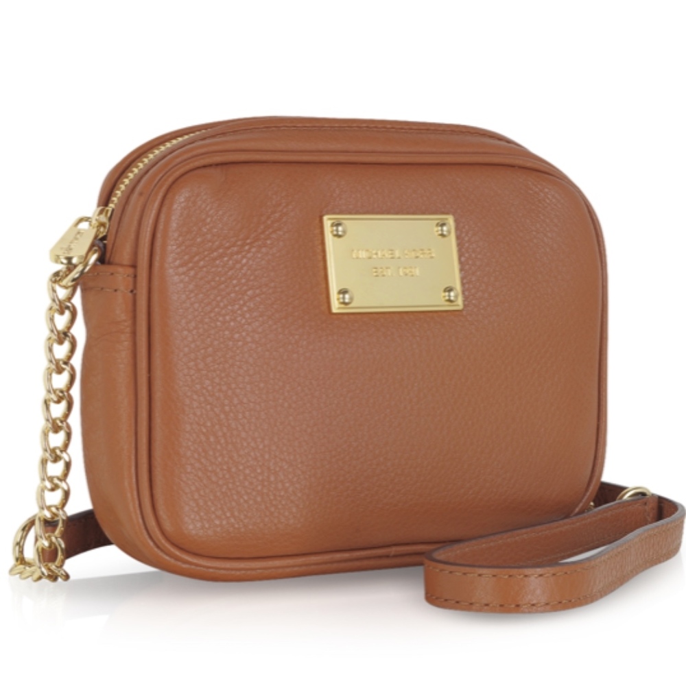 Lightly used tan Michael Kors crossbody